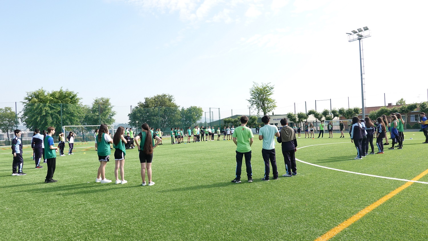 Encuentro intercentros como actividad de cierre al programa DIE (“Deporte Inclusivo en la Escuela”)